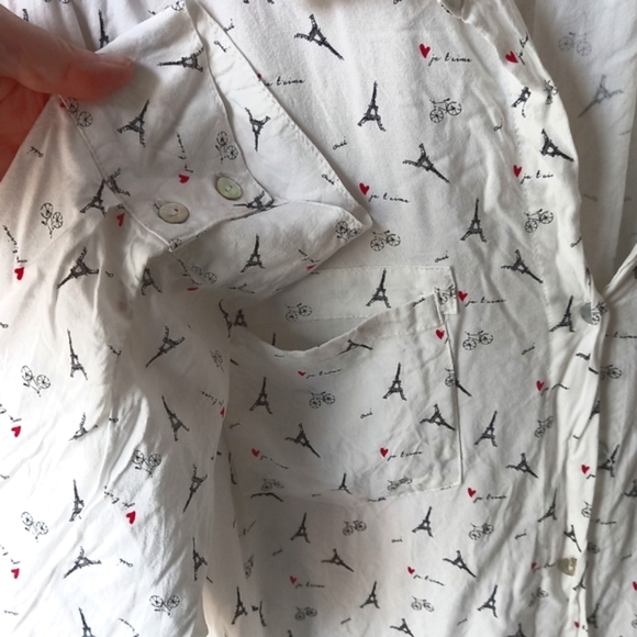 Just Living Effile tower patterned shirt - Picture 3 of 4